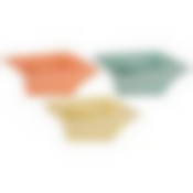 Набор салатников из 3 шт. коллекция Mosaic 220 мл 11,5*11,5*4,2 см