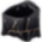 Подставка под чайные пакетики коллекция Золотой мрамор 8,7*6,1*7,9см