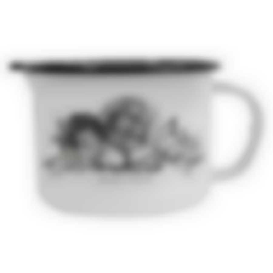 Кружка эмал Harvest 1,0л со слив/нос, С-0107Бслч/4Бл