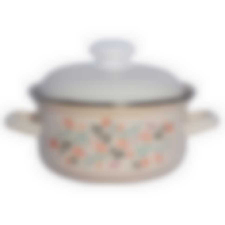 Кастрюля эмал 3,0л Blossom, 1512АП2/4