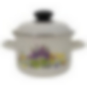 Кастрюля эмал 1,5л  16084АП2 Люпины