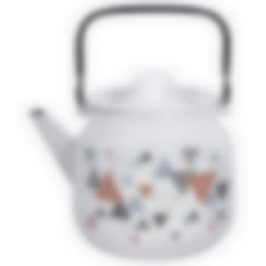 Чайник эмал  3,5л  Треугольники, 2713П2/4