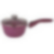 Ковш литой 1,5л стеклянная крышка Trendy style mystery ТМ KUKMARA, к0156tsm