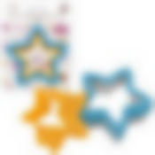 Набор кулинарных форм "Звездный дуэт". 2 предмета. Размеры 10х10 см, 9х9 см, высота 4 см NEW