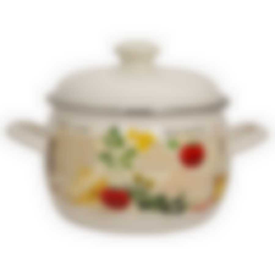 Кастрюля эмал 3,5л Капрезе, 4213АП2/4