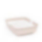 Лоток для кошек (с сеткой) (бело-бежевый)