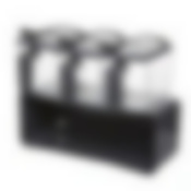 Контейнер д/сыпучих 3 шт. серый 