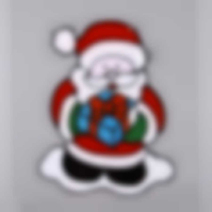 Силиконовая наклейка на стекло