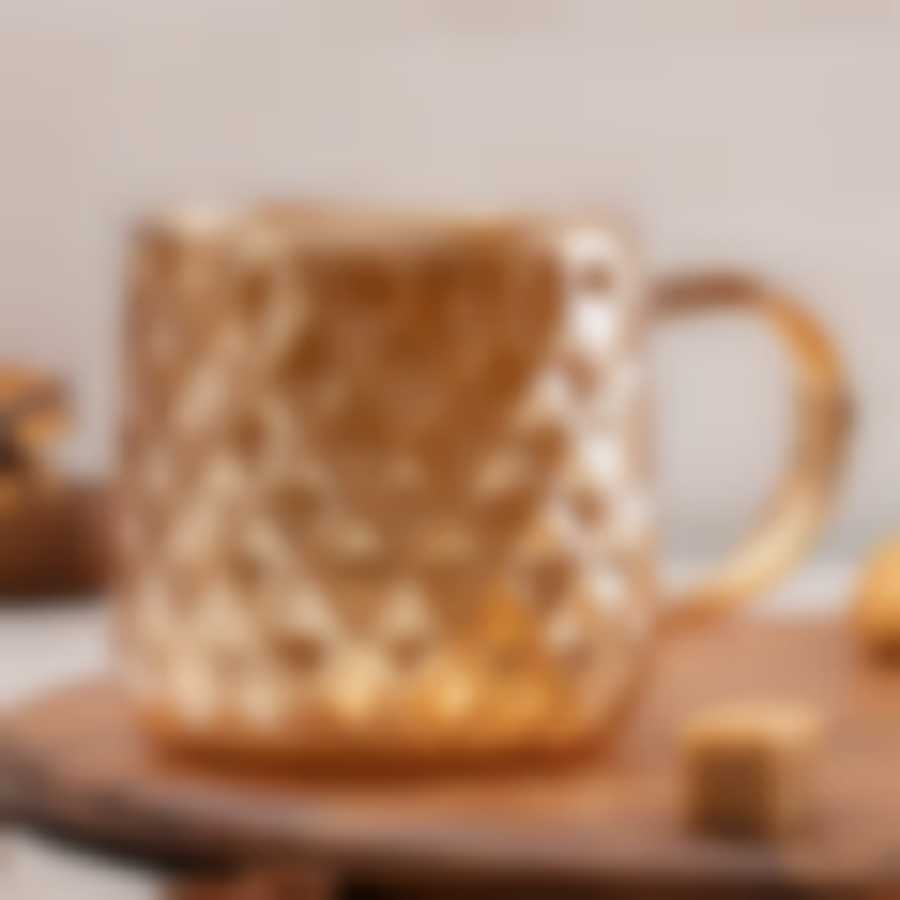 Кружка TalleR 350 мл (цв. янтарный)