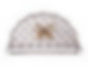 Салфетница "ДАЙМОНД" с бантиком коллекция "МУЗА" высота=7 см.14*4,5 см.