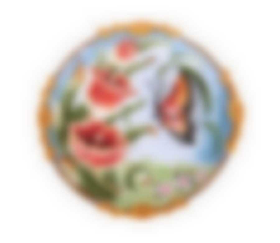 Тарелка декоративная настенная диаметр=21 см.