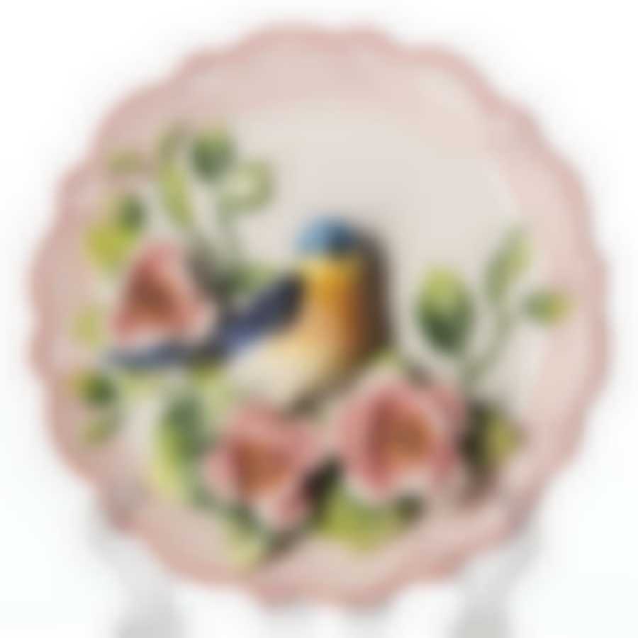 Тарелка настенная декоративная "ПТИЦА" диаметр=20 см.