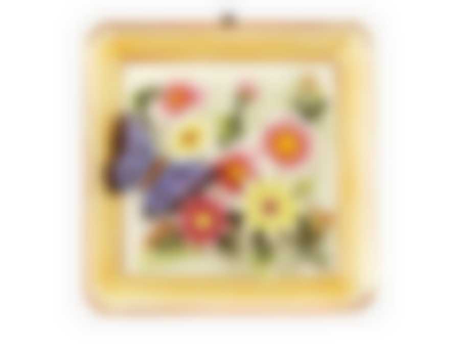 Тарелка настенная декоративная 20*21*2,5 см.