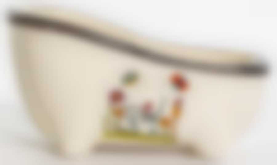 Подставка под губку 125мм,(ПОЛОСАТЫЙ КОТ) цветная упаковка