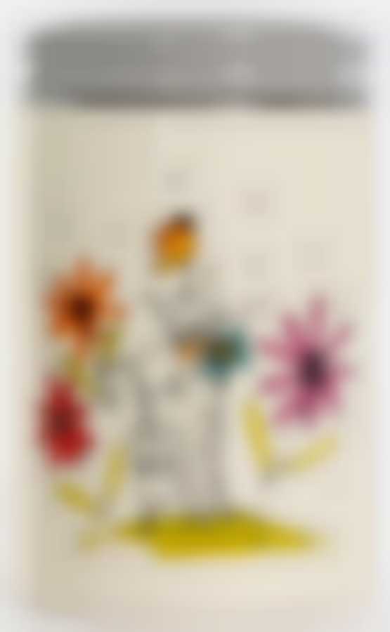 Банка д/сыпучих 850мл с крышкой,(СЕРЫЙ КОТ) цветная упаковка