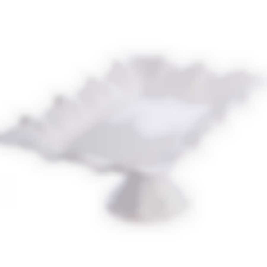 Ваза для фруктов 35,5х22,5х12см фарфорLR