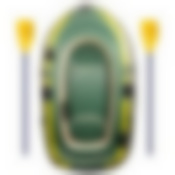 Лодка надувная гребная. Размер 215х115 см. NEW