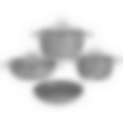 Набор korkmaz серия nea 7 пр. 3/4,6/3/2л размер 20х9,8/24х11/26х6,3/26х4,4