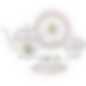 Чайный сервиз lefard Garden на 6 пер. 20 пр. 1100/300/270 мл/20,5 см 