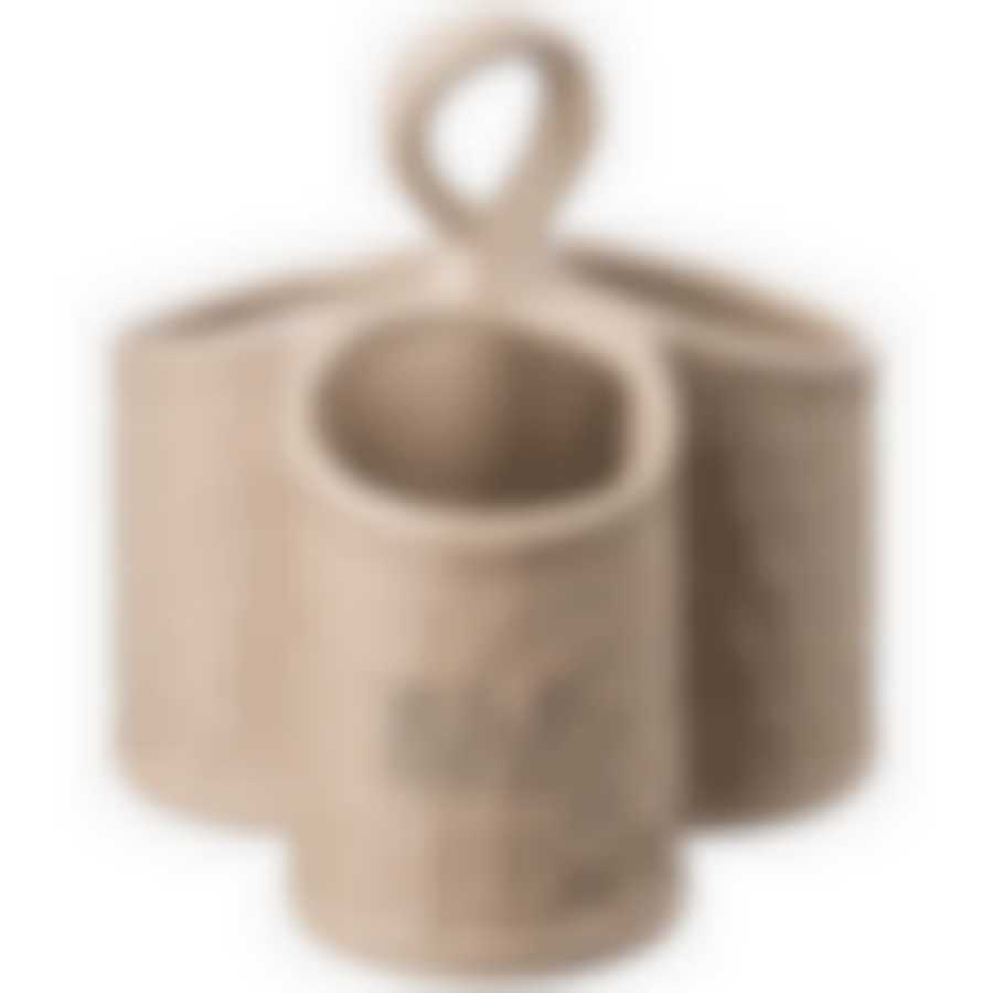 Подставка для столовых приборов коллекция Crumpled 16,5х16,5х19 см