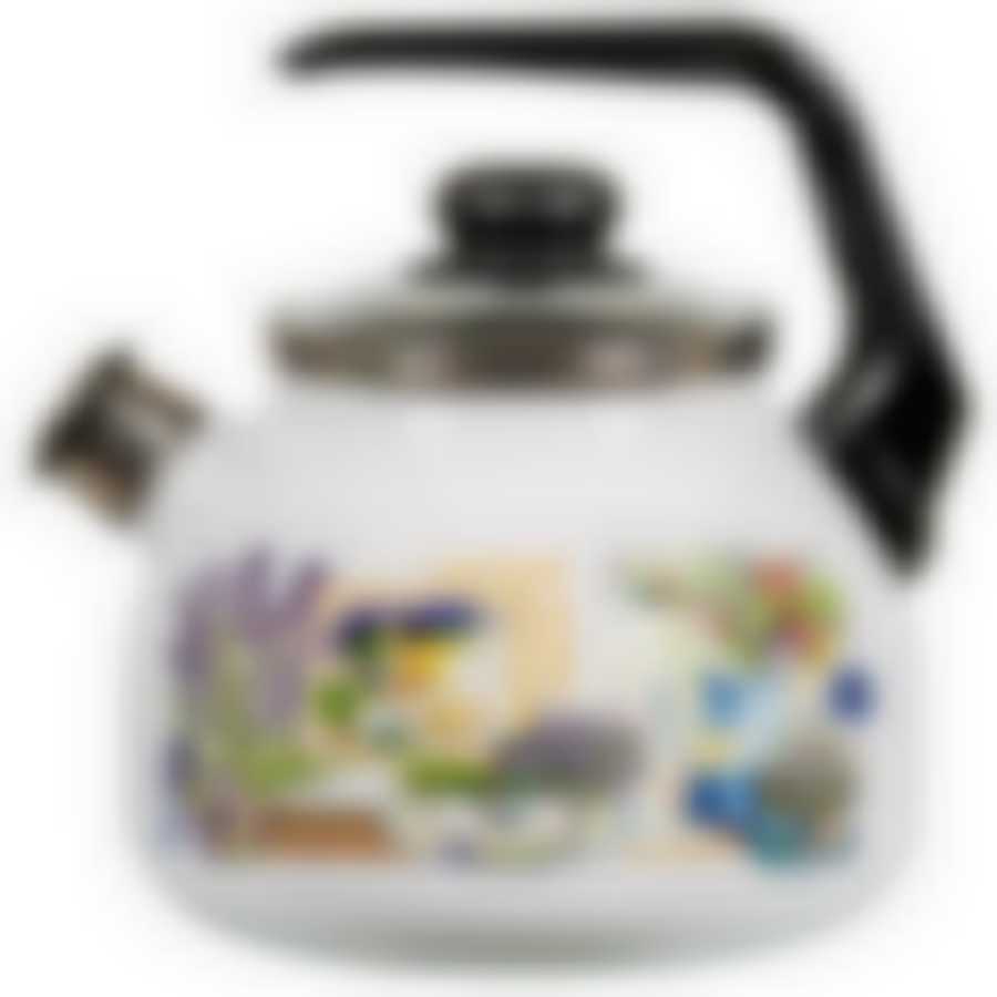 Чайник 3,0л со свистком Горная лаванда, 4с209я