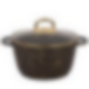 Кастрюля литая 4,5л стеклянная крышка Грация черный/серебро ТМ KUKMARA, кчз45а