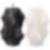 Свеча декоративная "Водопад", 8х5 см, 2цв NEW