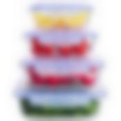 Набор жаропрочных мисок 8 пр. с/кр LR