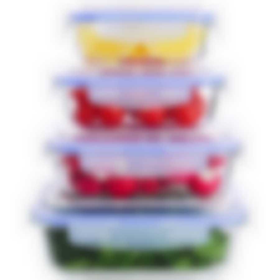 Набор жаропрочных мисок 8 пр. с/кр LR