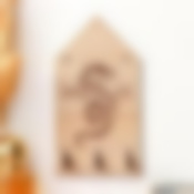 Ключница "Дракон 2024" 8х15 см 9644531