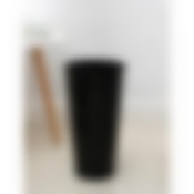 Вазон 9 л, без ручек, высота 39 см, цвет черный 9449481