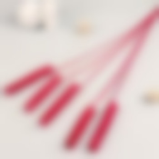 Декор "Спираль цилиндр" 60 см, красный (цилиндр h=14см, d=2см) (фасовка 5шт, цена за 1шт)  7081228