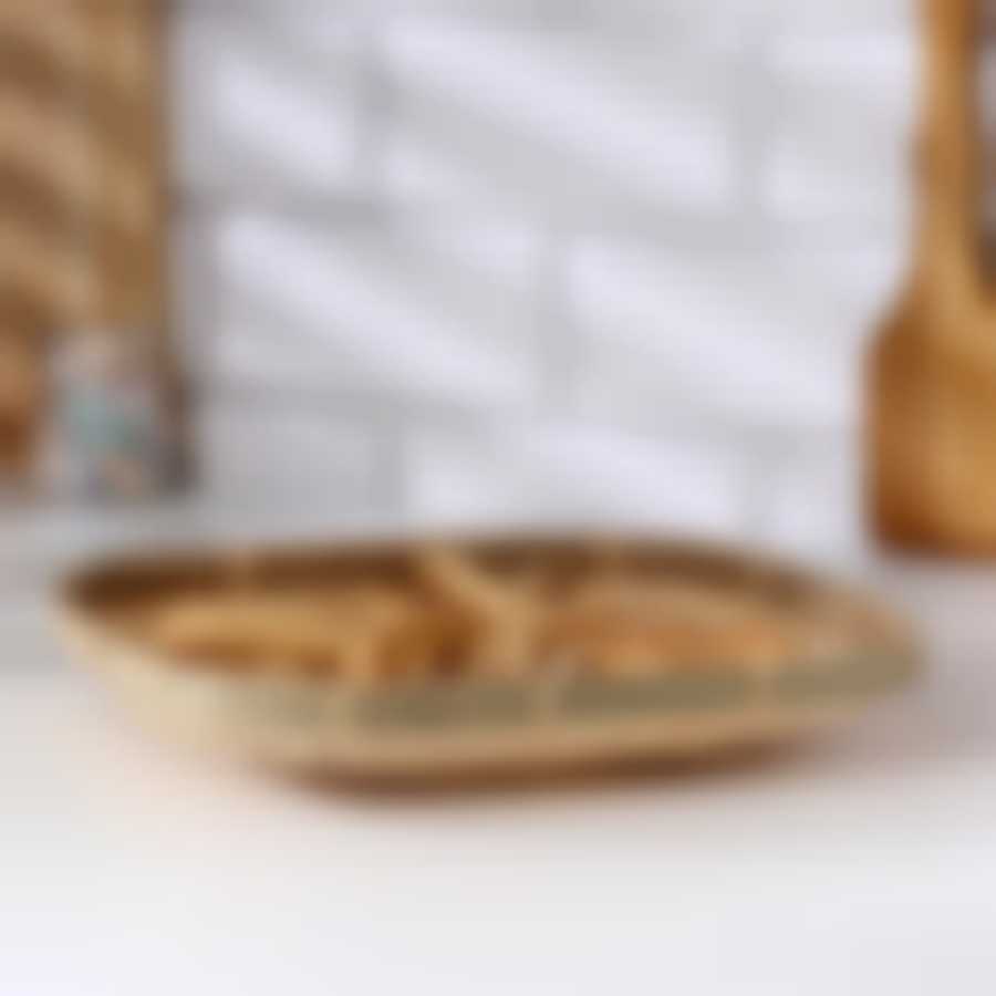 Плошка плетеная, 25х25х4 см 7362022