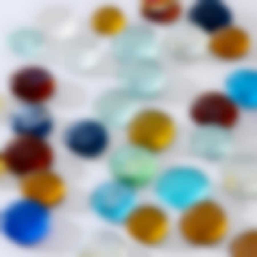 Камень  плоский 250 гр микс 482681