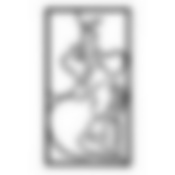 Панно металлическое "Семья" 50х27см 9720033