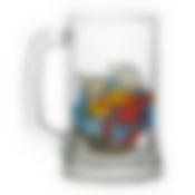 Кружка для пива "Ладья" 500 мл (Пивные приколы) (рисунок в ассортименте)