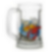 Кружка для пива "Ладья" 500 мл (Пивные приколы) (рисунок в ассортименте)