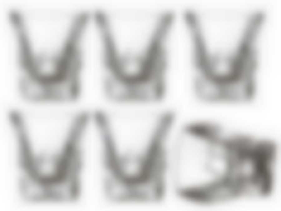 Набор стаканов из 6 шт."КРЭК" 400 мл.