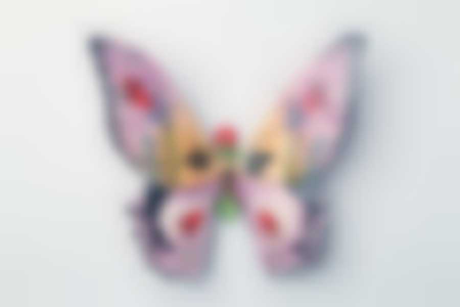 Панно настенное "БАБОЧКА" 27*26 см.