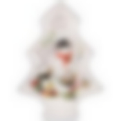 Блюдо agness “с новым годом!" в форме елки 23*19,5*5 см 