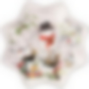 Тарелка agness “с новым годом!" фигурная 20,5*3 см 