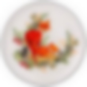 Тарелка закусочная agness “с новым годом!" 21 см 