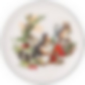 Тарелка закусочная agness “с новым годом!" 21 см 