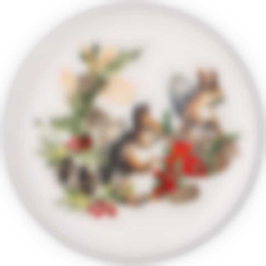 Тарелка закусочная agness “с новым годом!" 21 см 