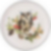 Тарелка закусочная agness “с новым годом!" 21 см 