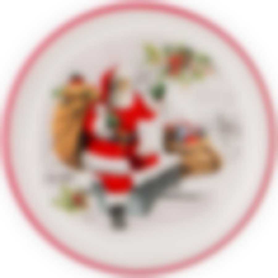 Тарелка закусочная agness “с новым годом!" 21 см 