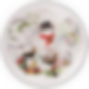 Тарелка закусочная agness “с новым годом!" 21 см 