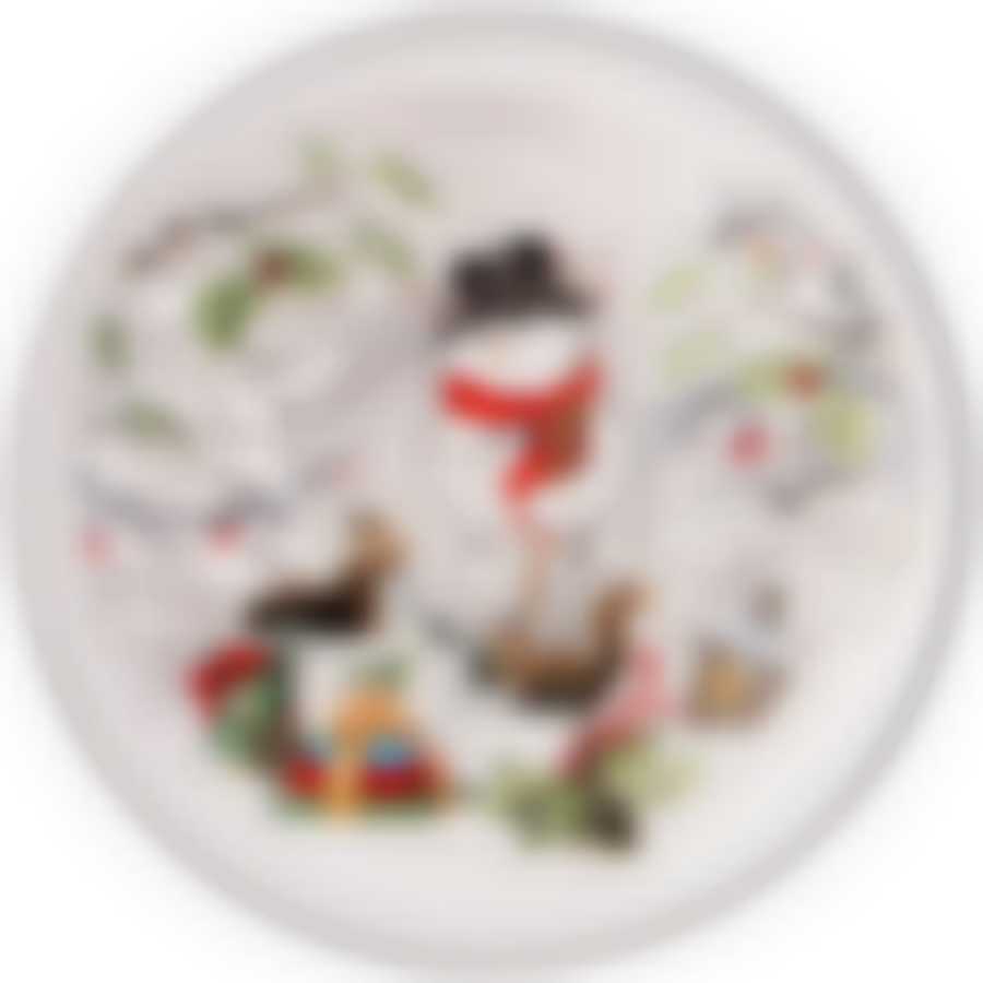 Тарелка закусочная agness “с новым годом!" 21 см 