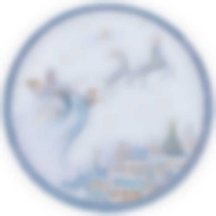 Поднос сервировочный agness Снежная королева 33*2,1 см