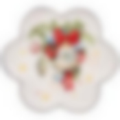 Тарелка agness “с новым годом!" фигурная 15*2,5 см 